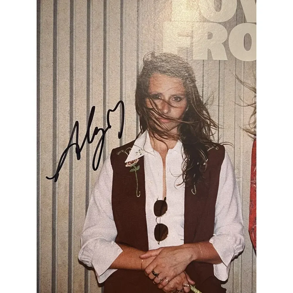*AUTOGRAPHED* Aly & AJ "With Love From" Pillowcase LP vinyl wax! signed #2 - Picture 2 of 6